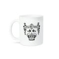 thumbnail image 1 of 3dRose, Little Miss Perfect- Ribbon with Crown and Roses in Black and White, 11oz Mug, 1 of 3