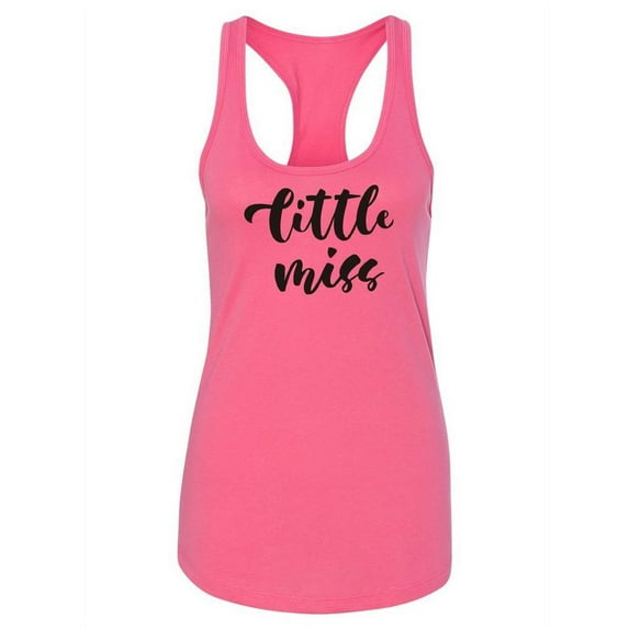 Little Miss Racerback Tank Women -Image by Shutterstock, Female x-Small