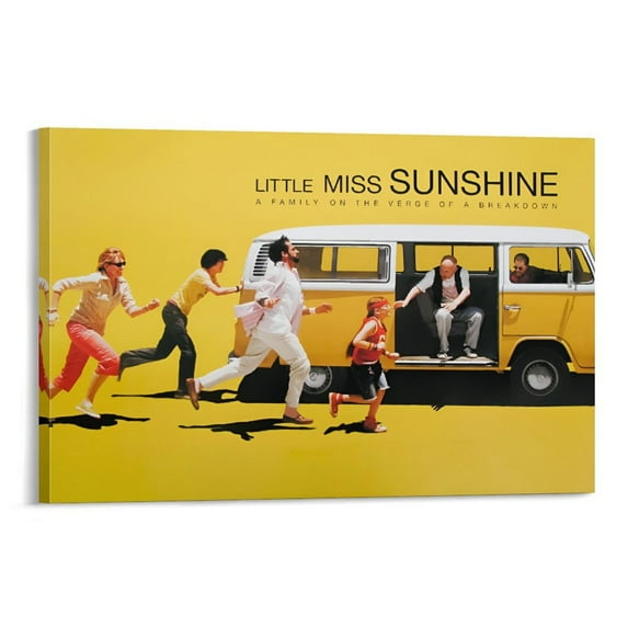Little Miss Sunshine (4) Movies Poster Print Photo Art Painting Canvas Poster Home Decorative Bedroom Modern Decor Posters Gifts 12x18inch(30x45cm)
