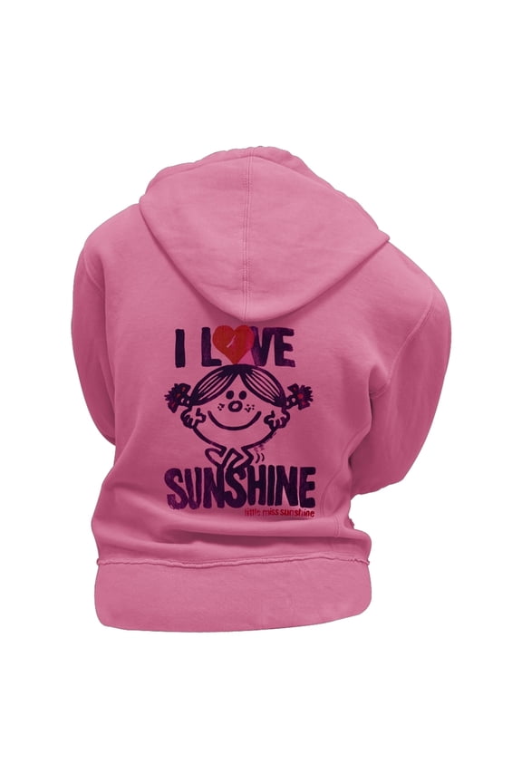 Little Miss Sunshine - I Love Juniors Zip Hoodie - Large