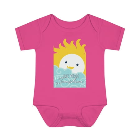 Little Miss Sunshine Infant Baby Rib Bodysuit