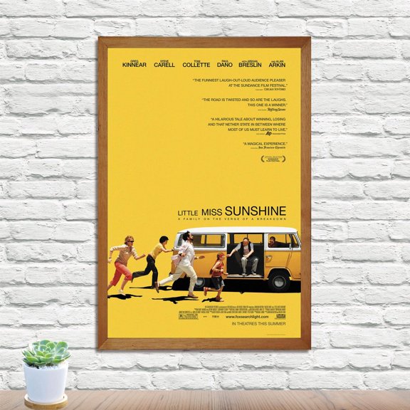 Little Miss Sunshine Movie Vintage Retro Print, Unframed Poster