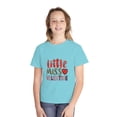 thumbnail image 1 of Little Miss Valentine Printed Designed Youth Midweight T-Shirt, 1 of 3