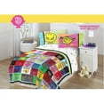 thumbnail image 1 of Little Miss Vintage Patchwork/mr. Lazy Fl Comforter, 1 of 2