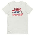 thumbnail image 1 of Little Misses Firecracker Patriotic Shirt (Ash, L), 1 of 1