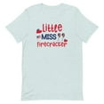 thumbnail image 1 of Little Misses Firecracker Patriotic Shirt (Heather Prism Ice Blue, XL), 1 of 1