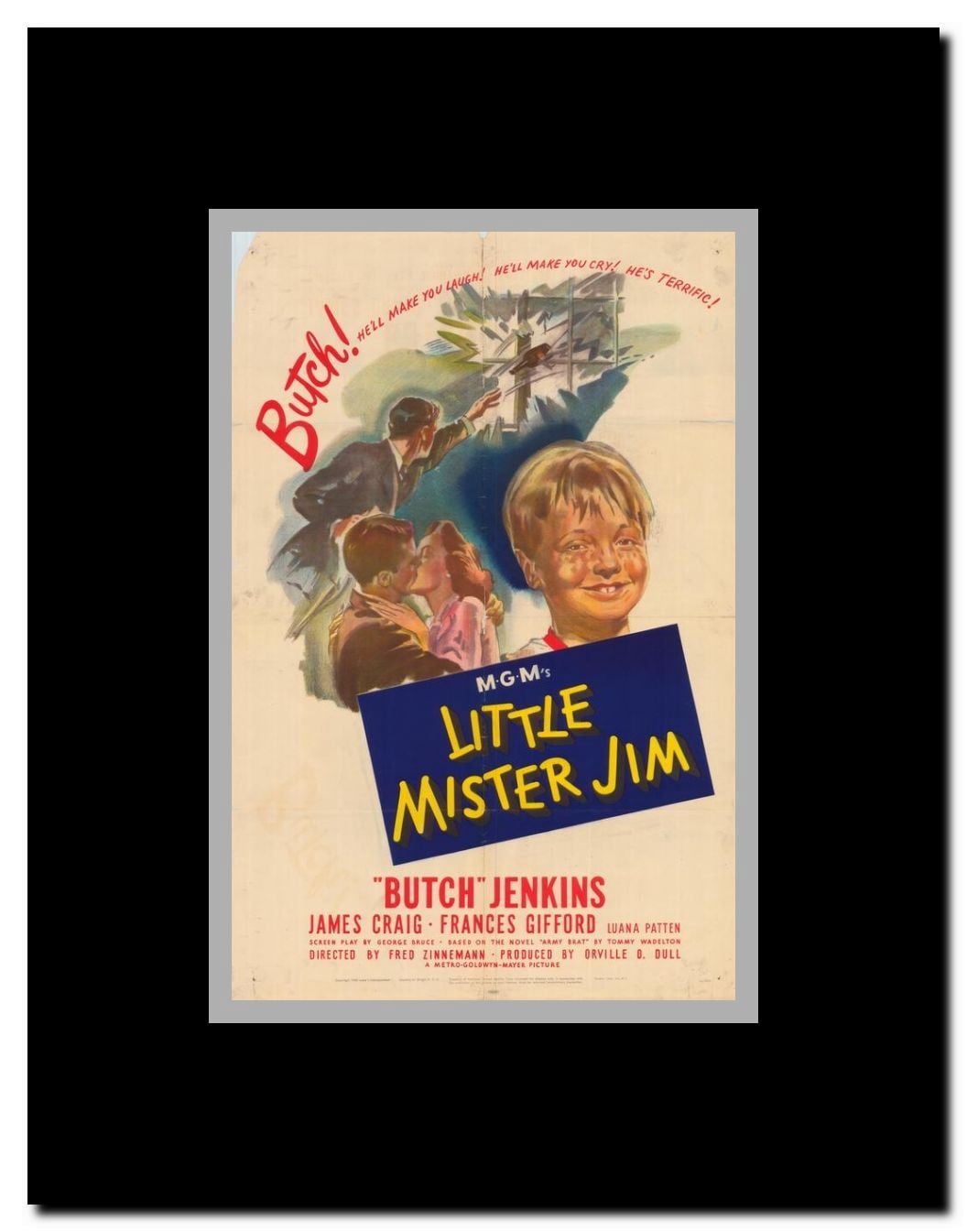 Little Mister Jim Framed Movie Poster