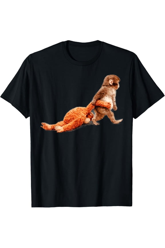 Little Monkey Punch For Men, Shirt BLACK Unisex S-5XL Hot Trending Shirt