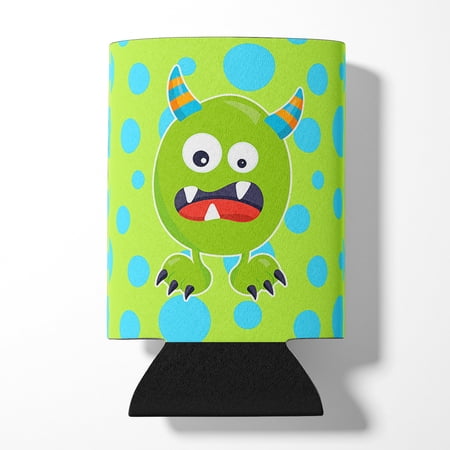 Little Monster Greenie Doodle Can or Bottle Hugger
