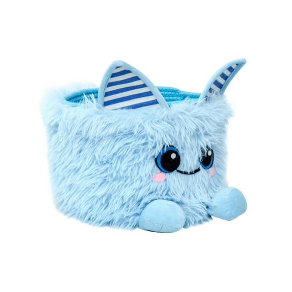 Little Monster Handmade Cotton Rope Storage Bucket, Stuffed Animals Plush Toys, Plush Pillow Toys, Cute Plush Dolls, Christmas Valentine Gifts