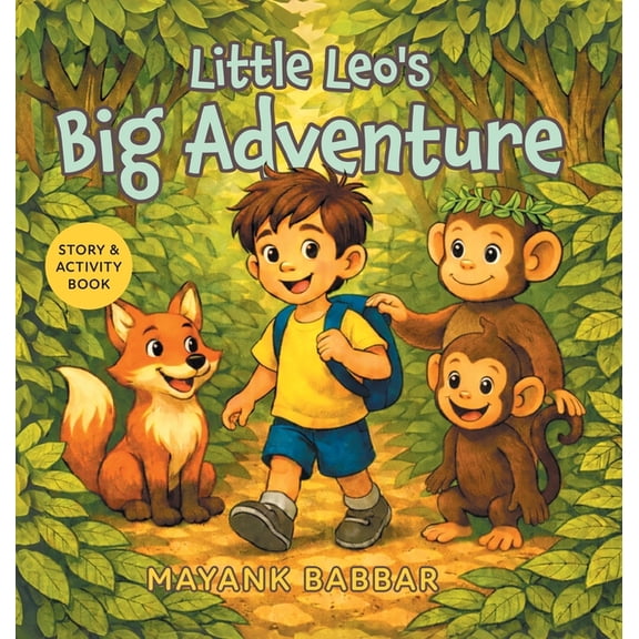 Little Moon Tale Little Leo's Big Adventure: Story & Activity Book, (Hardcover)