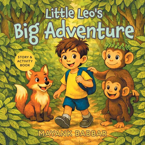 Little Moon Tale Little Leo's Big Adventure: Story & Activity Book, (Paperback)
