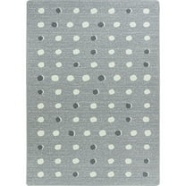 Little Moons 7'8" x 10'9" area rug in color Cloudy