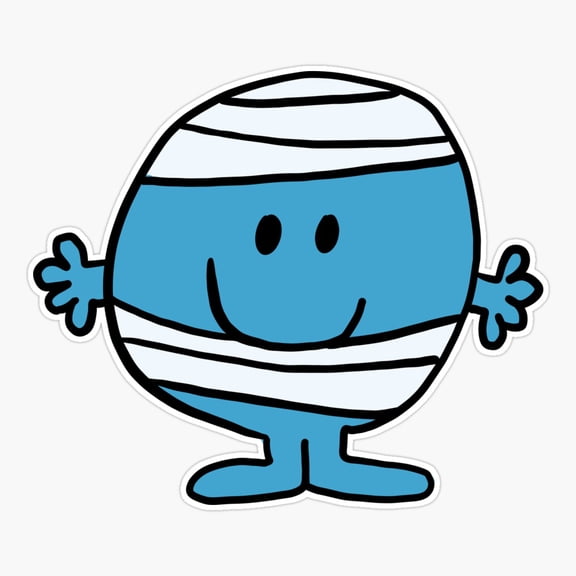 Little Mr Bumps Fun Character Sticker