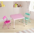 thumbnail image 1 of Little Nest 3 Piece Pink Table And Chair Set, 1 of 13