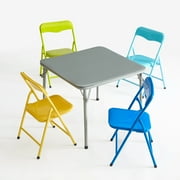Little Nest 5 Piece Grey Table And Chair Set