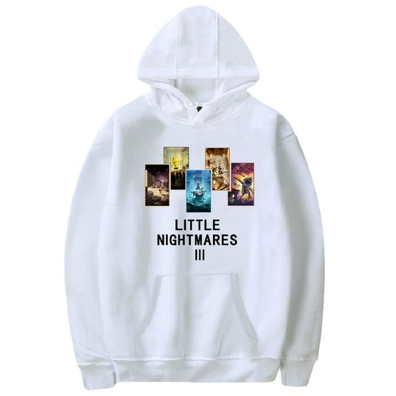 Little Nightmares 3 Game Hooded Sweatshirt Casual Long Sleeve Streetwear Pullover