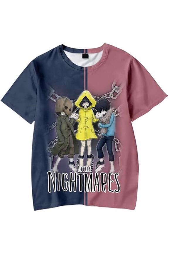 Little Nightmares 3 Game T-Shirt Merch Summer For Women/Men Unisex Short Sleeve Tshirt Fashion Streetwear