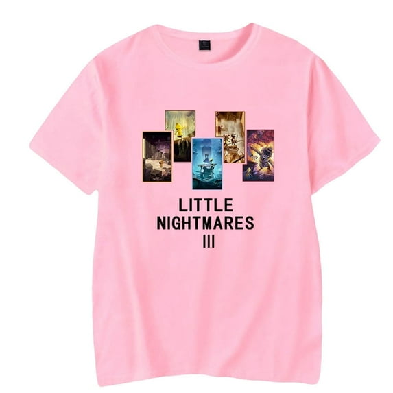 Little Nightmares 3 Merch T-shirt Unisex Short Sleeve Tee Shirt Casual Unisex Fashion Streetwear