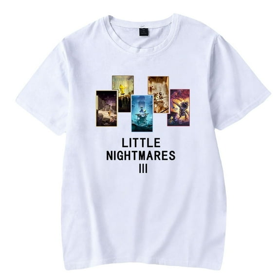 Little Nightmares 3 Merch T-shirt Unisex Short Sleeve Tee Shirt Casual Unisex Fashion Streetwear