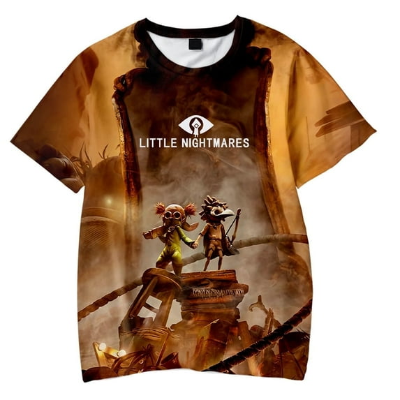Little Nightmares 3 T-shirt 3D Printing Classic Short Sleeve Men And Women Summer Street Wear