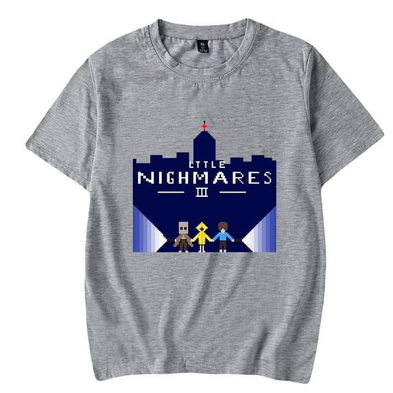 Little Nightmares 3 Tshirt Casual Summer Tees Harajuku Short Sleeve Game Top Tee