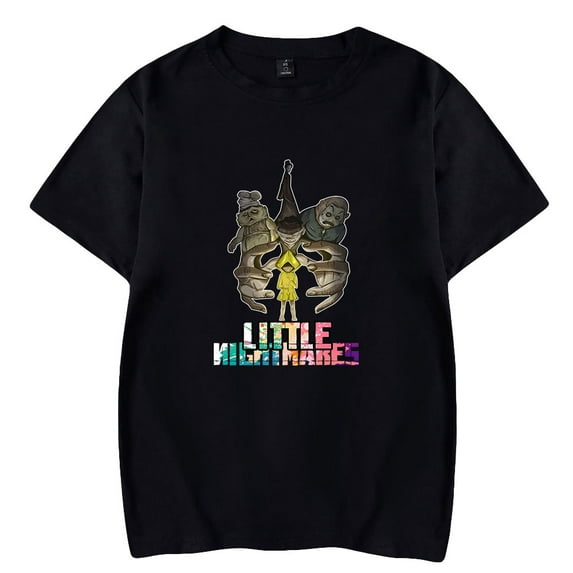 Little Nightmares 3 Tshirt Casual Summer Tees Harajuku Short Sleeve Game Top Tee