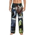 thumbnail image 1 of Little Nightmares Men's Pajama Pants, Ultra-soft Comfy Casual Lounge Pants, Graphic Printed Sleep Pjs Bottoms With Drawstring Pockets, 1 of 8