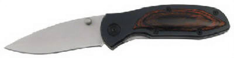 Little Nomad Tactical Folder Knife With A Pakkawood Handle 4" Closed F, Each - image 1 of 1
