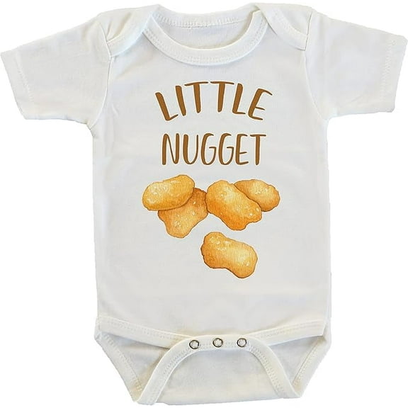 Little Nugget Food Meme Onesie/Bodysuit