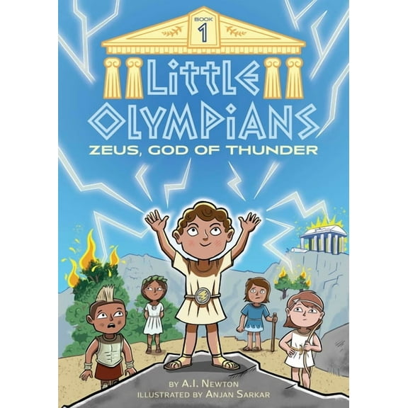 Little Olympians Little Olympians 1: Zeus, God of Thunder, (Hardcover)