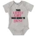 thumbnail image 1 of Little One Born Hunt Deer Hunter Bodysuit Jumper Girls Infant Baby Brisco Brands 18M, 1 of 6