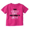 thumbnail image 1 of Little One Born Hunt Deer Hunter Youth T Shirt Tee Girls Infant Toddler Brisco Brands 12M, 1 of 5