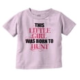 thumbnail image 1 of Little One Born Hunt Deer Hunter Youth T Shirt Tee Girls Infant Toddler Brisco Brands 18M, 1 of 5