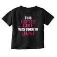 thumbnail image 1 of Little One Born Hunt Deer Hunter Youth T Shirt Tee Girls Infant Toddler Brisco Brands 4T, 1 of 5