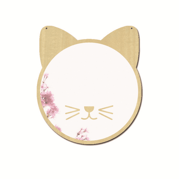 Little Ones Mirror for Wall, Cute Cat Ears Acrylic Mirror, Shatterproof, Lightweight Acrylic Mirror for Girls Room or Dorm, Unbreakable for Little Ones Room or Dorm, 8.46 in / 21.5 cm Diameter