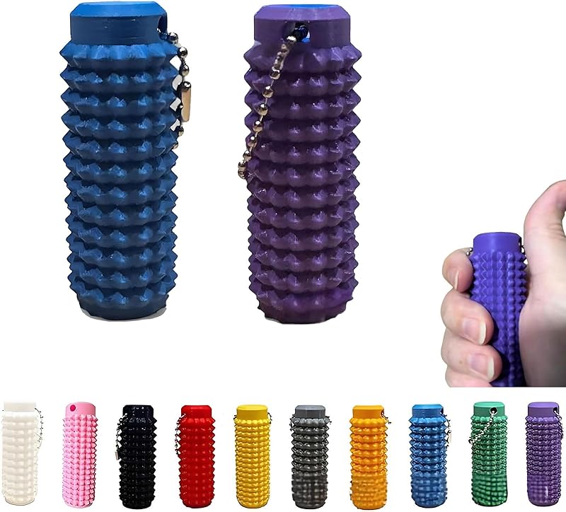 Little Ouchies Fidget 4 peças, chaveiro Spiky Grippie Stim, ferramenta Little Ouchies Fidget 4 peças, chaveiro Spiky Grippie Stim, ferramenta