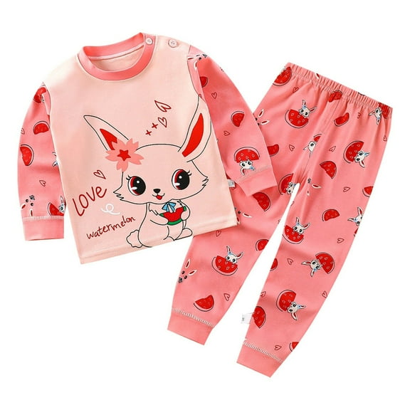 Little Outfits for Boys 2 Piece Crewneck Casual Kids Fall Clothing Sets Pink Size 6-8T