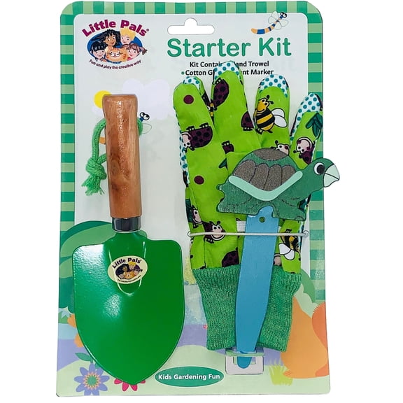 Little Pals Kids 4-Piece Gardening Starter Set