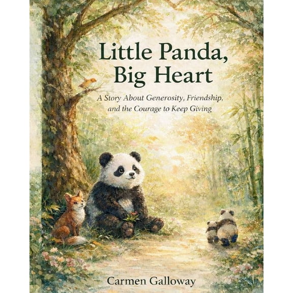 Little Panda, Big Heart, (Paperback)