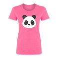 thumbnail image 1 of Little Panda Face Graphic Shaped Tee Women's -Image by Shutterstock, 1 of 2