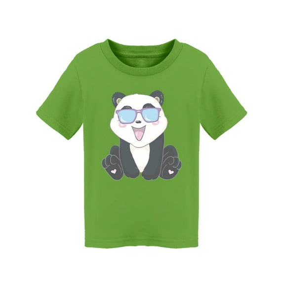 Little Panda In Glasses T-Shirt Toddler -Image by Shutterstock, 3 Toddler