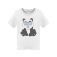 thumbnail image 1 of Little Panda In Glasses T-Shirt Toddler -Image by Shutterstock,  3 Toddler, 1 of 2