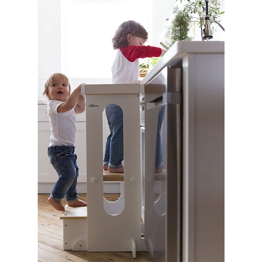 Little Partners Explore N Store Tower Adjustable Height Step Stool