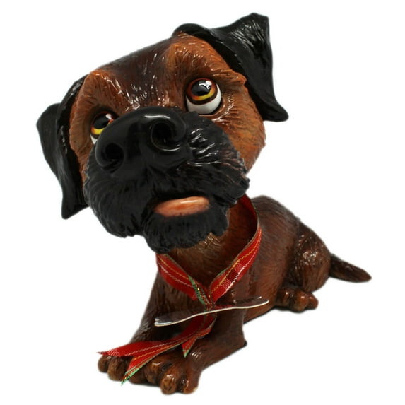 Little Paws Terri The Border Terrier Dog Figurine #LP008