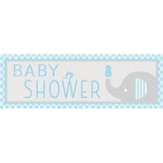 Little Peanut Boy Giant Baby Shower Bann