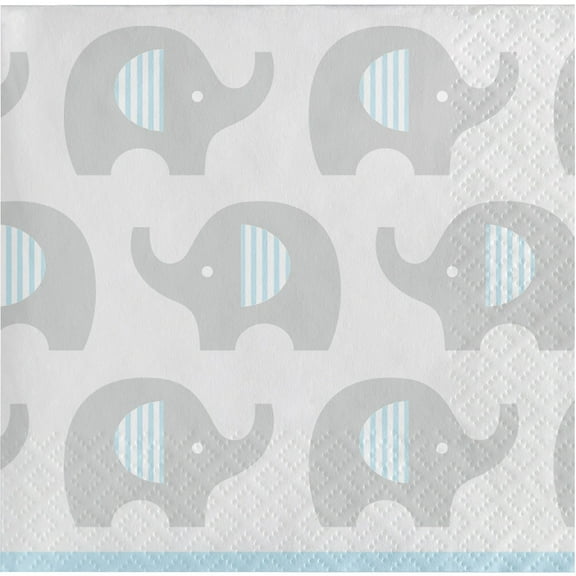 Little Peanut Boy Paper Beverage Napkins 16 Count for 8 Guests