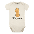 thumbnail image 1 of Little Peanut Cute Baby bodysuit Shirt Premium Custom Clothes Unisex Baby Gift for Mom Newborn 6-9m Natural, 1 of 2