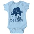 thumbnail image 1 of Little Peanut Cute Lil Elephant Lover Romper Boys or Girls Infant Baby Brisco Brands 18M, 1 of 7
