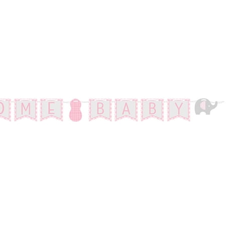 Little Peanut Girl 11.5' Paper Ribbon Banner